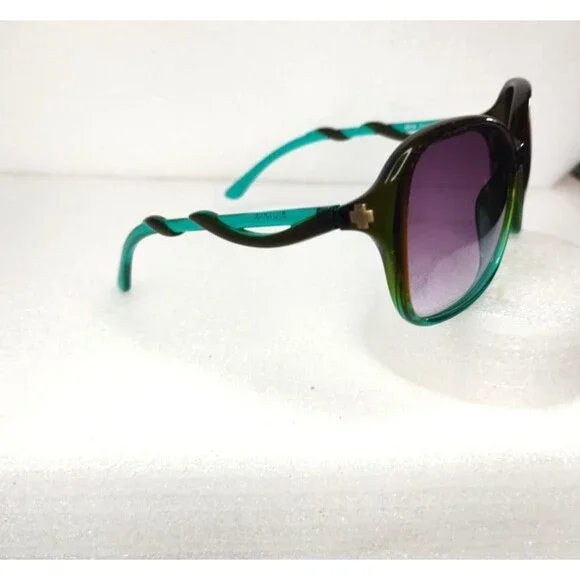 SPY Optic Fiona Women Sunglasses Mint UV400 Chip Happy Bronze lens 61-13-130 - Picture 6 of 14